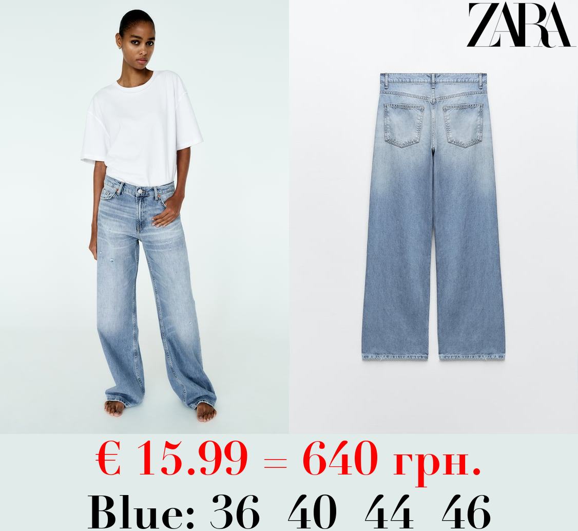 TRF LOOSE-FIT MID-RISE JEANS