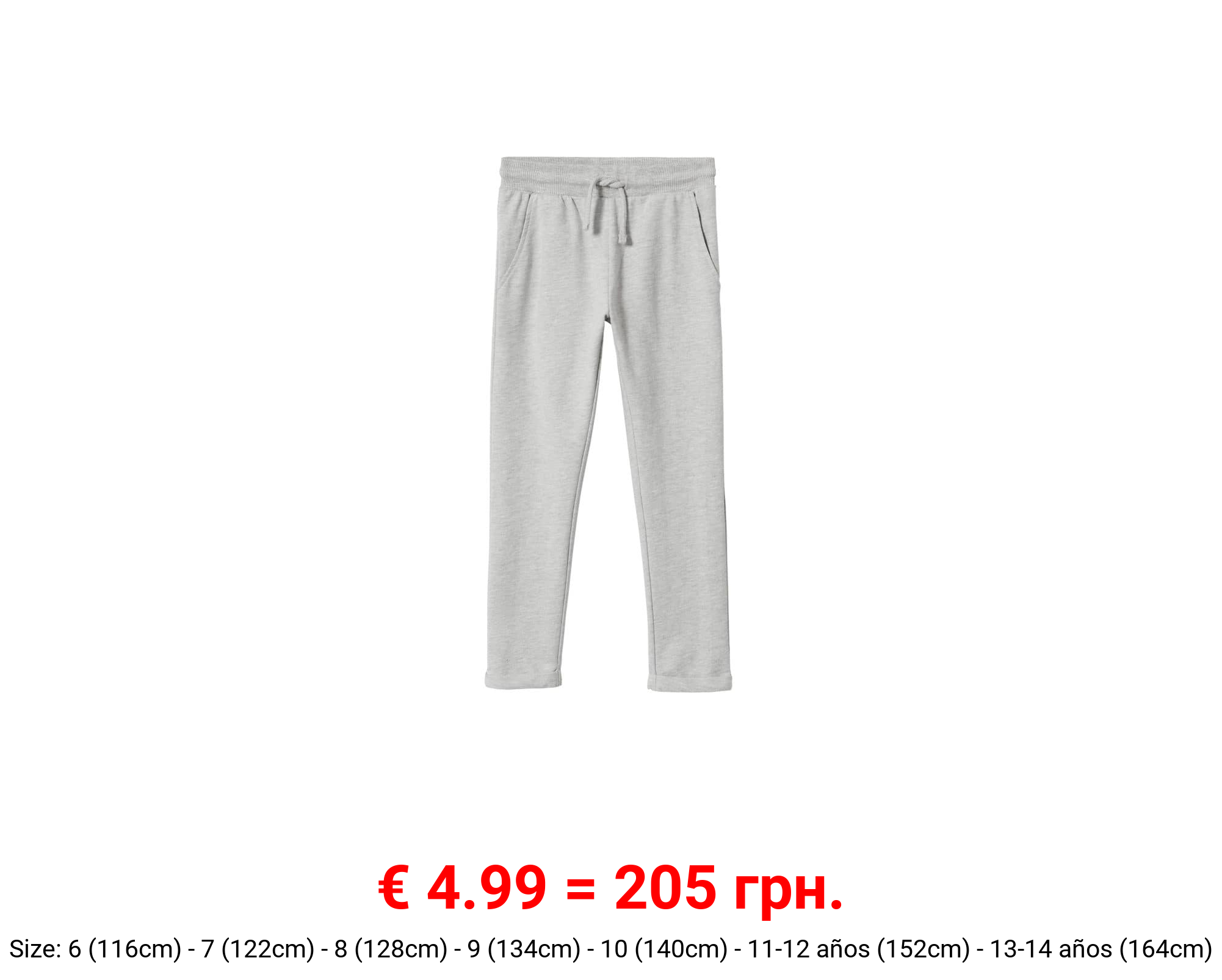 Pantalón jogger algodón