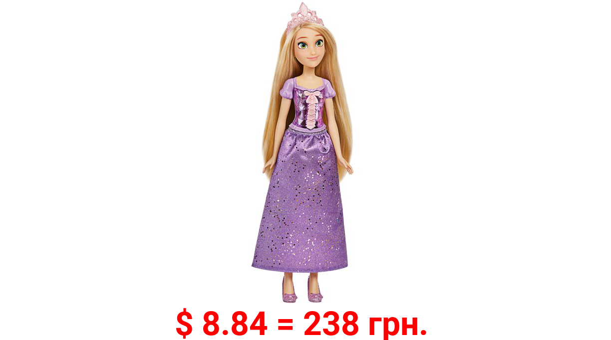 Disney Princess Royal Shimmer Rapunzel Doll, with Skirt and Accessories