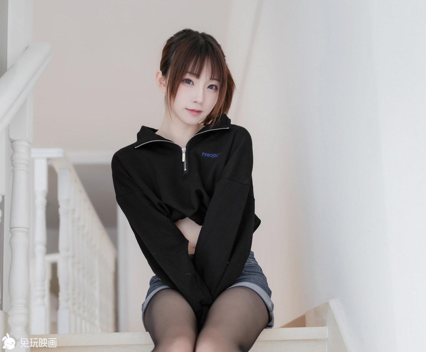 Cosplay 兔玩映画 单马尾女孩 15