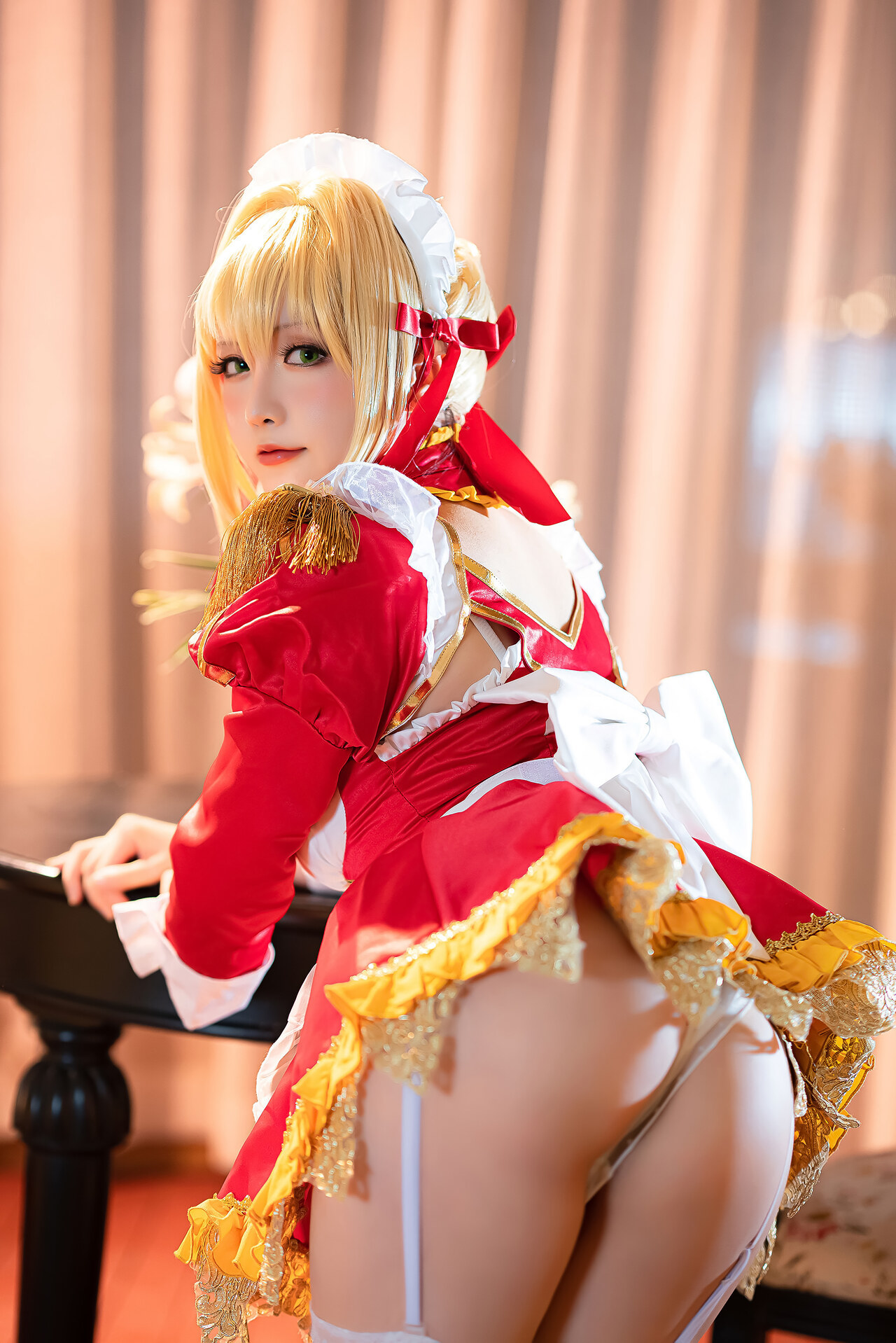 [Hoshilily 星之迟迟] Nero Claudius Maid ネロ・クラウディウス 25