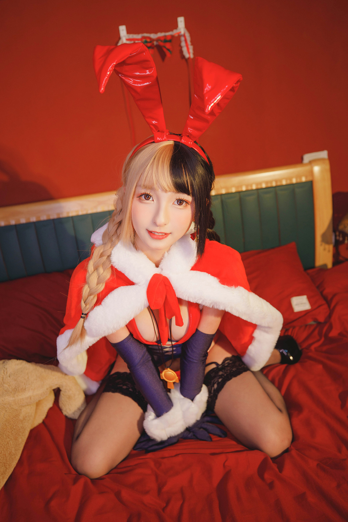 Cosplay 神楽坂真冬 绝对企画-圣诞小鹿《鹿の恩返し》 Set.02 12