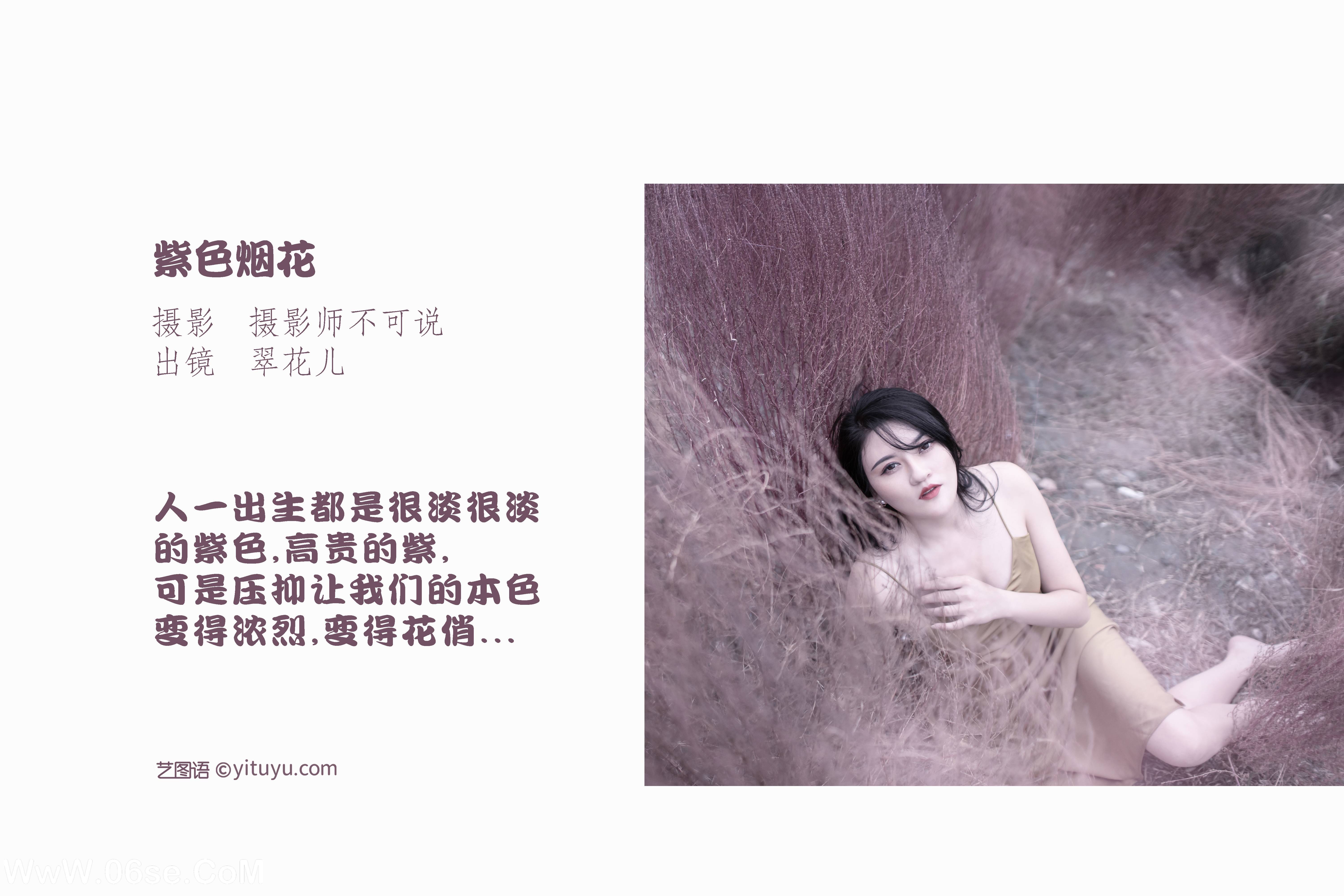 图片[2]-[YITUYU艺图语]2022.11.13 紫色烟花 翠花儿[27+1P／597MB]-六色网