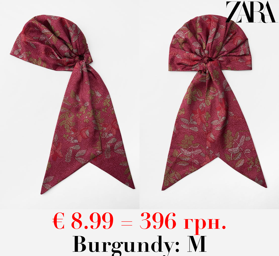 PRINTED CAP HEADBAND