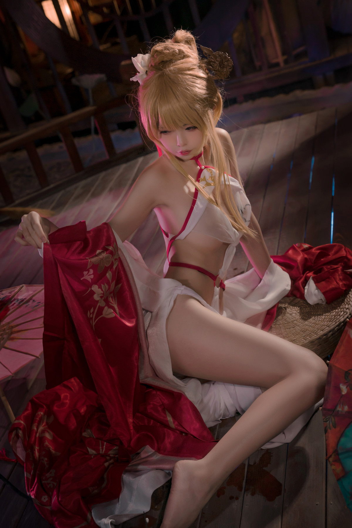 可可老师 Cosplay 碧蓝航线 光荣旗袍 4