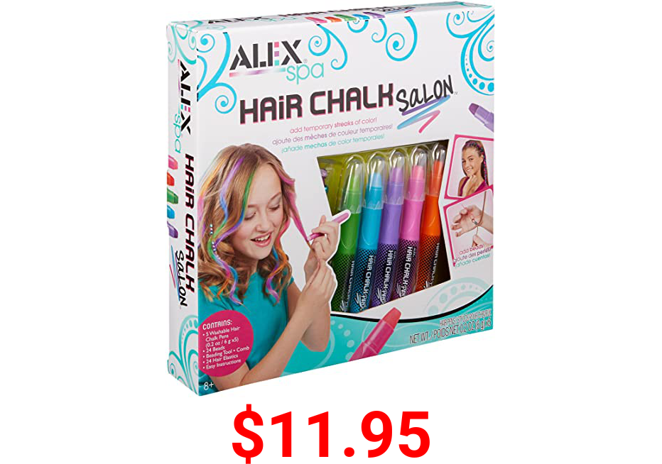 ALEX Toys Hair Chalk Salon Girls Hair Activity