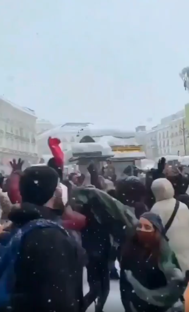 Coincidencias de la vida, nieve, frío y mas contagios