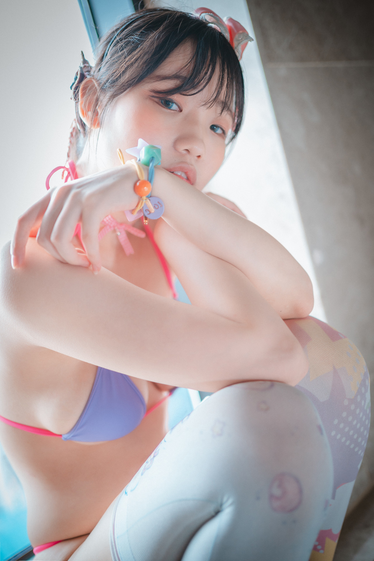Mimmi 밈미, [DJAWA] Mochilero en Violeta (Backpacker-Girl) Set.02 20