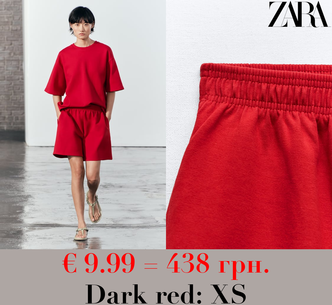 INTERLOCK BERMUDA SHORTS