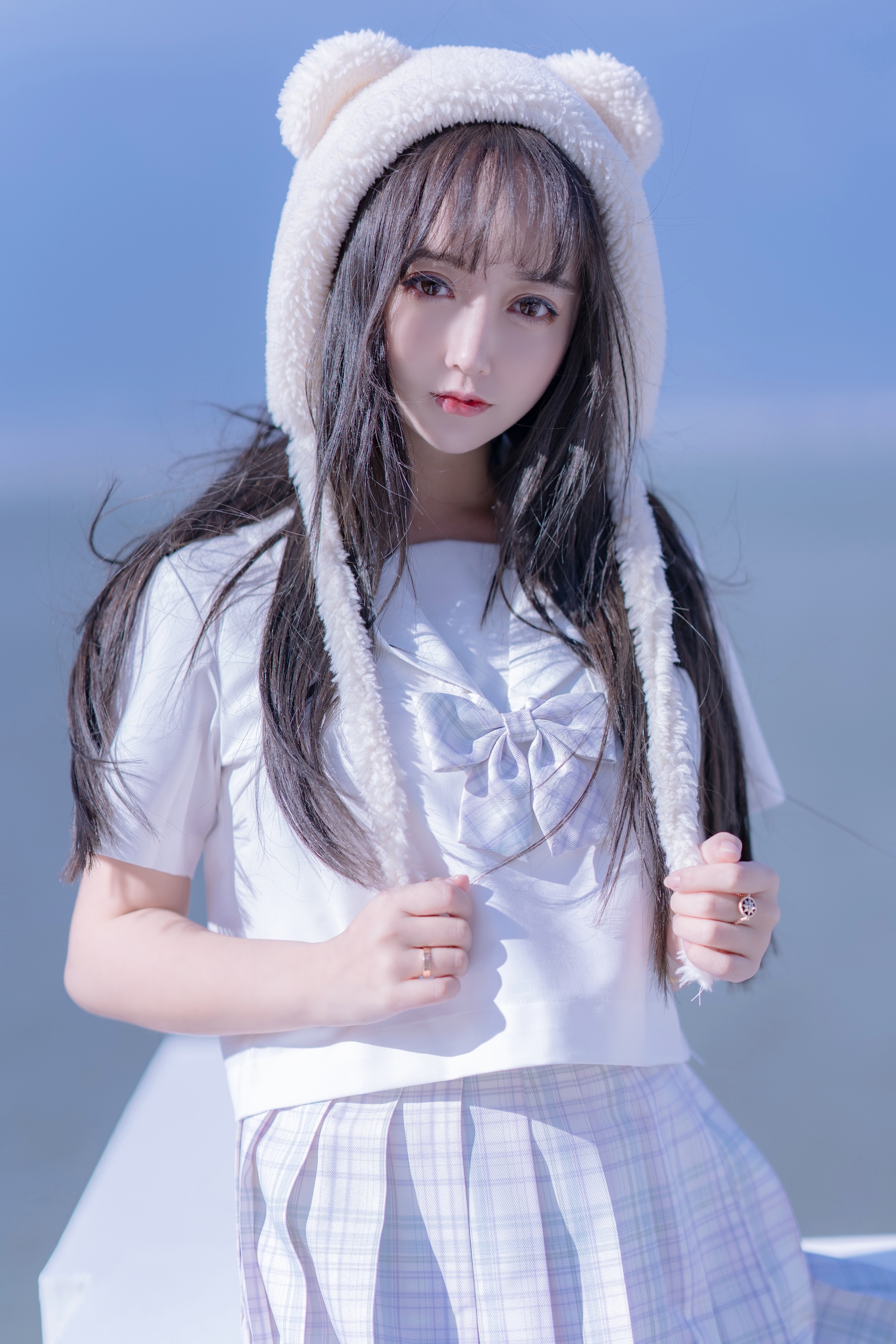 过期米线线喵 - 天台JK 58P 17