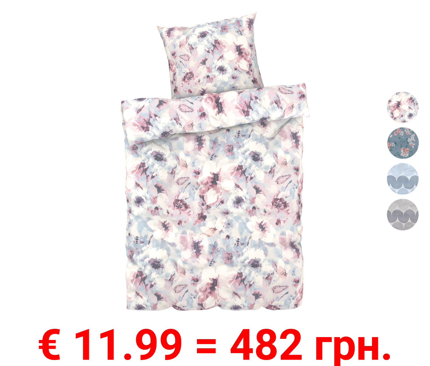 LIVARNO home Renforcé Bettwäsche, 155 x 220 cm