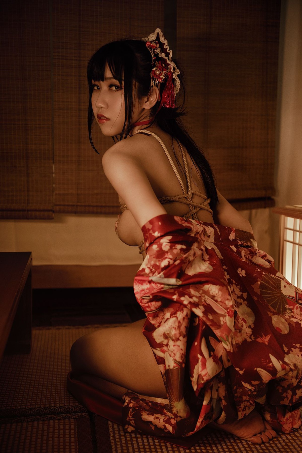 Cosplay 不呆猫 捆绑和服 Set.01 50