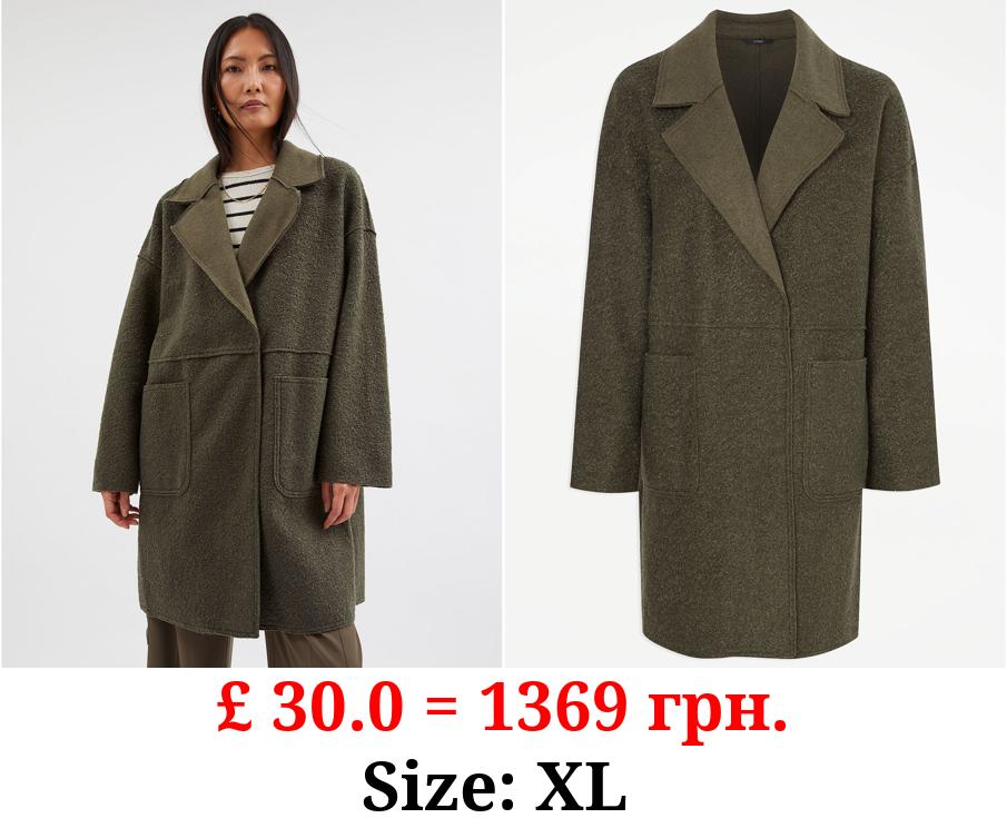 Green Formal Duster Coat