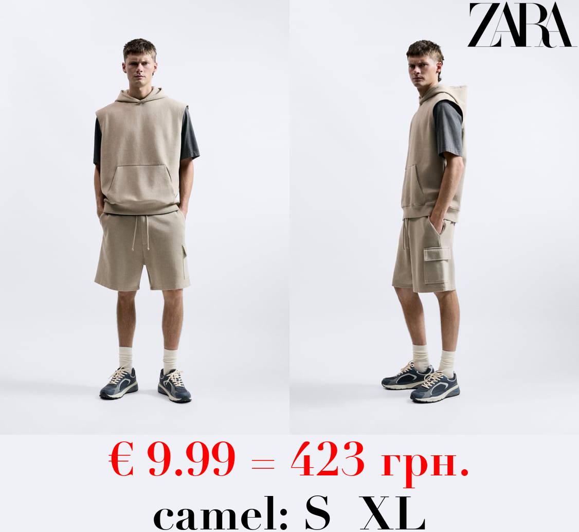 CARGO JOGGER BERMUDA SHORTS