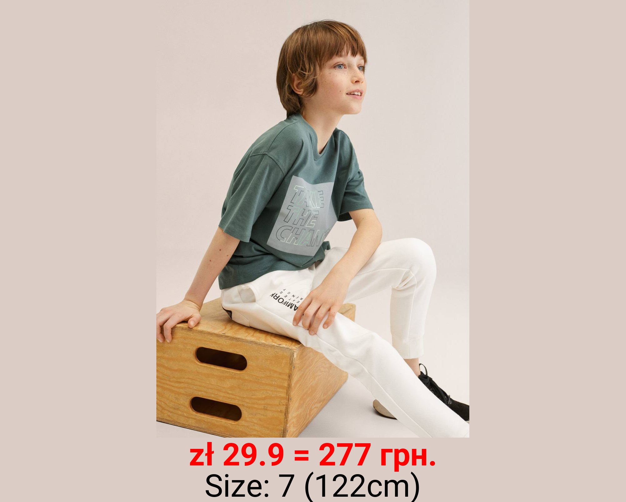 Pantalón jogger algodón