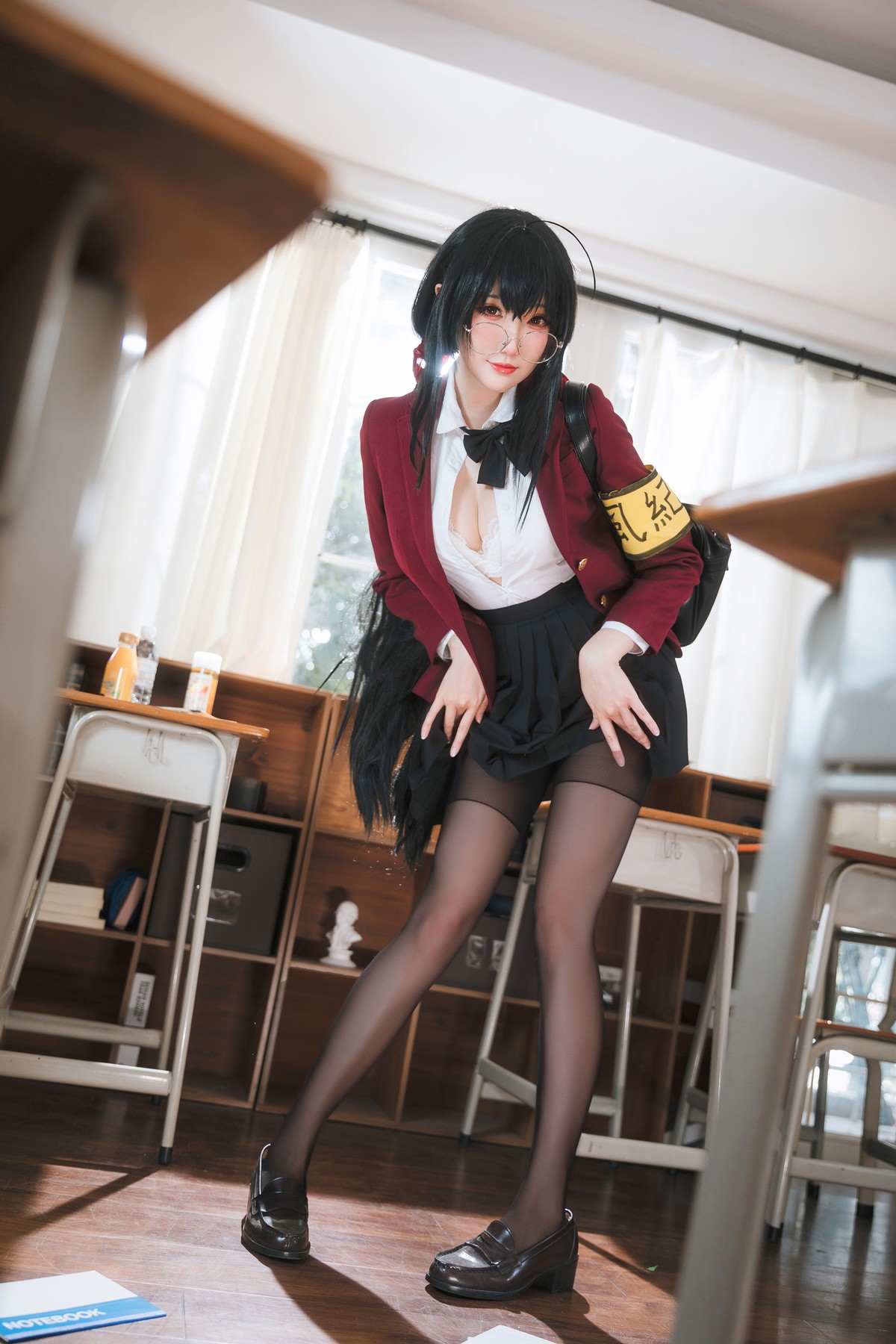 Cosplay 瓜希酱 大凤JK 25