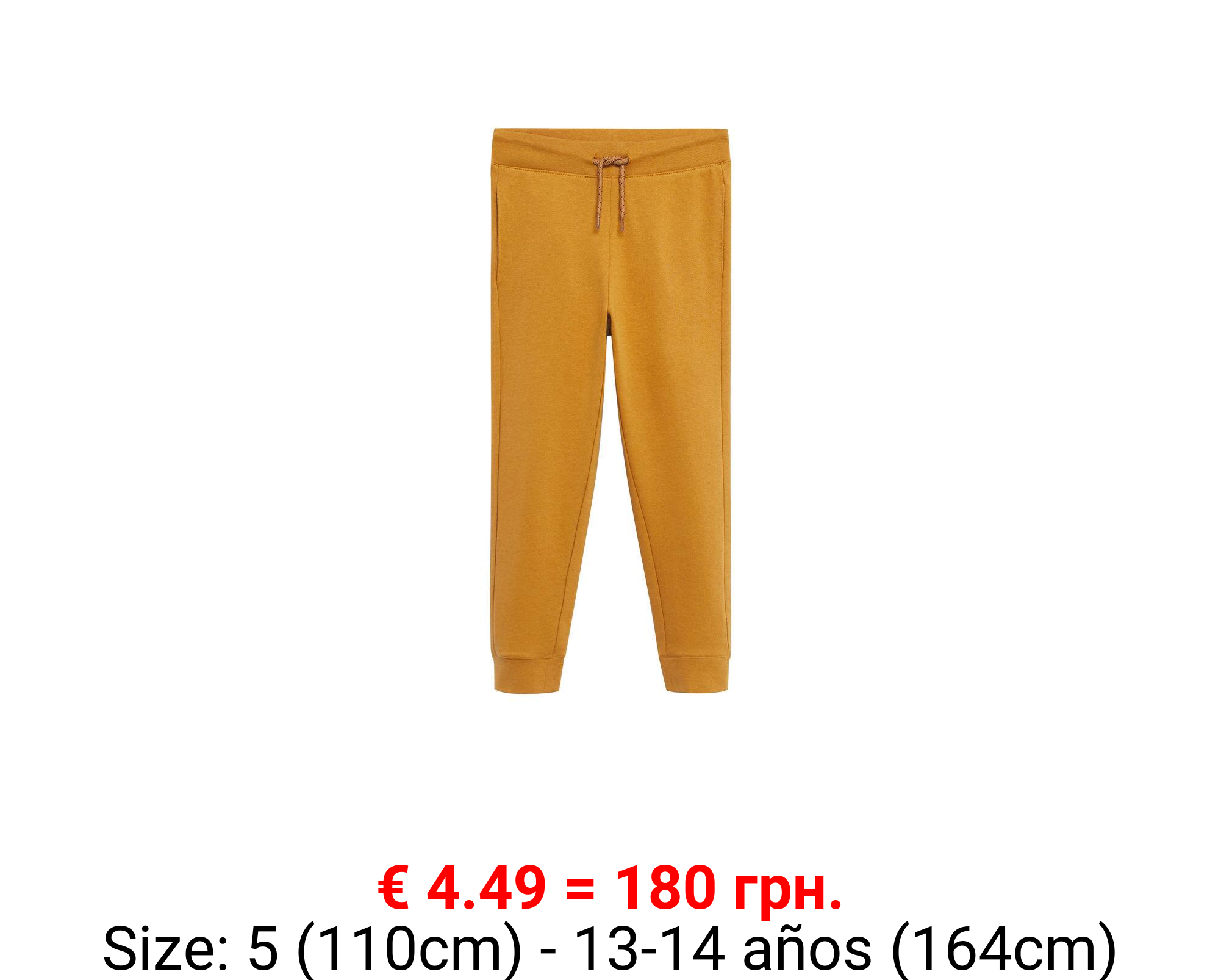 Pantalón jogger algodón