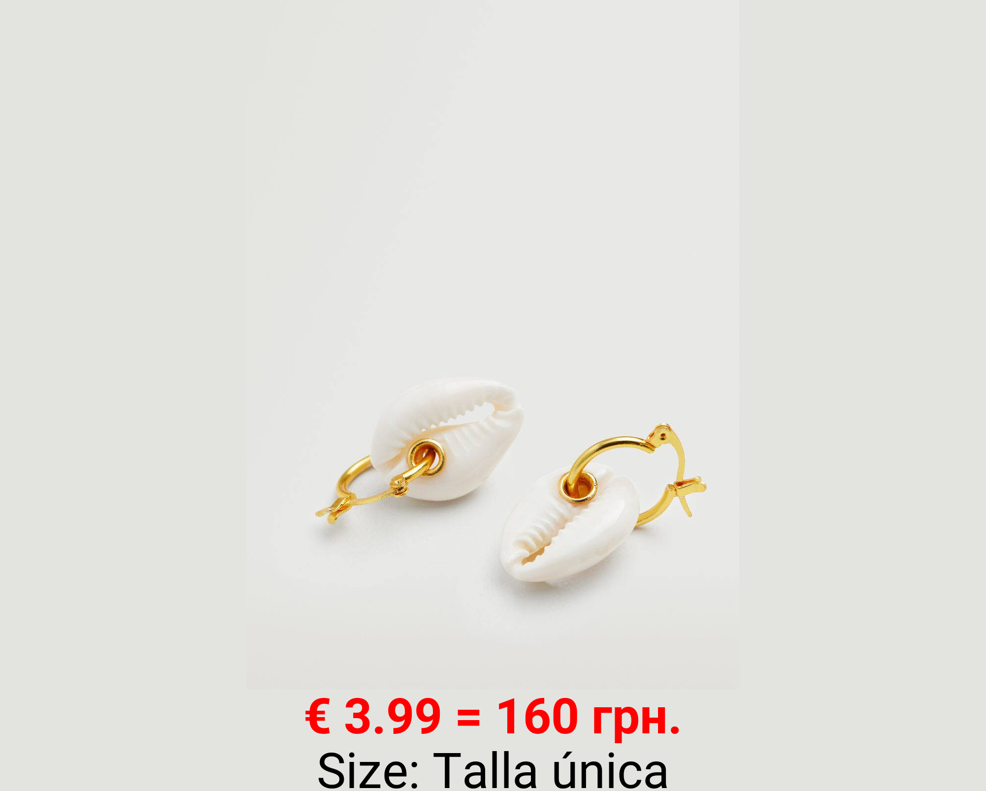 Pendientes concha