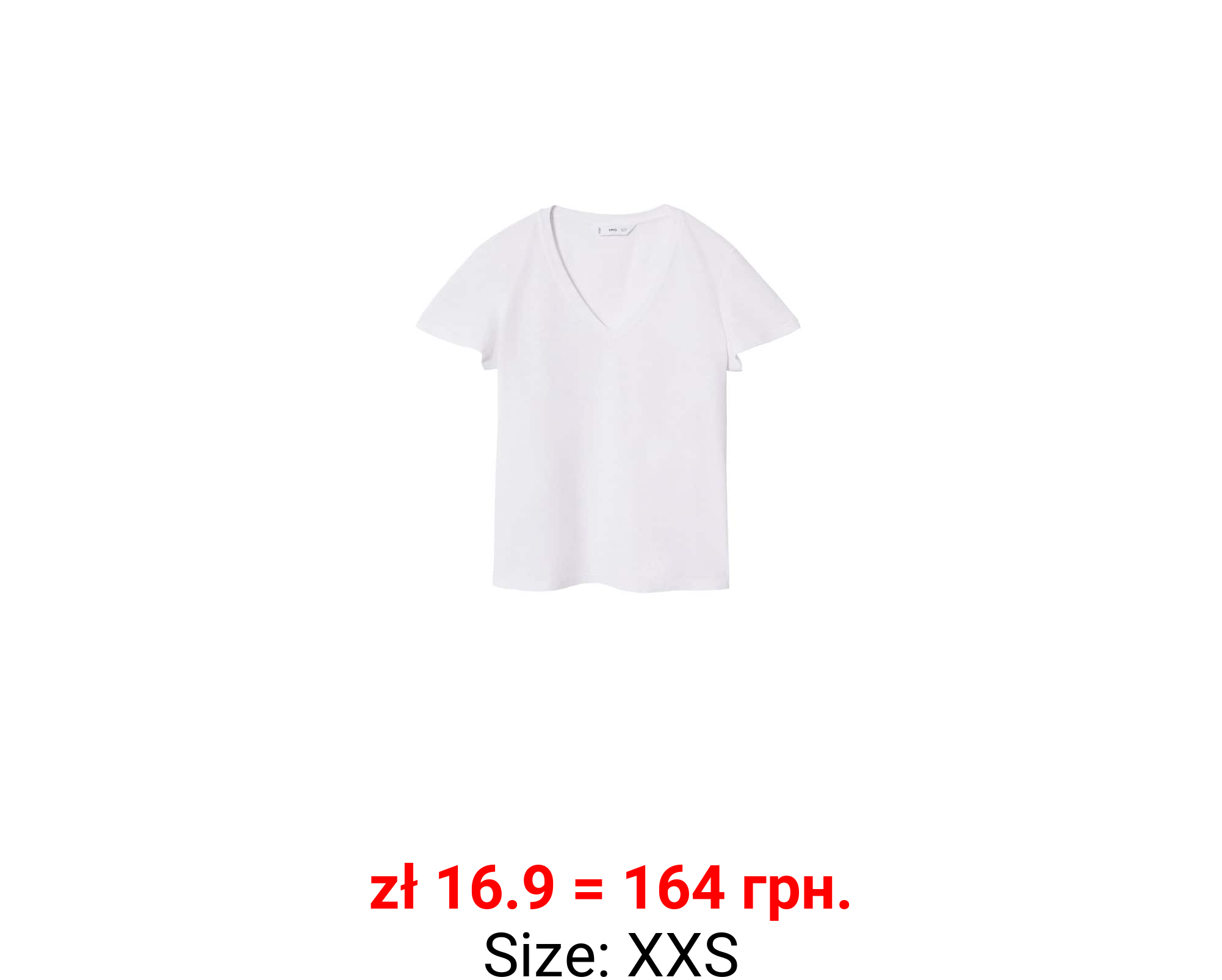 Camiseta algodón lino