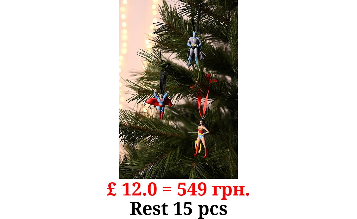 DC Comics Superhero Bauble - Set of 3