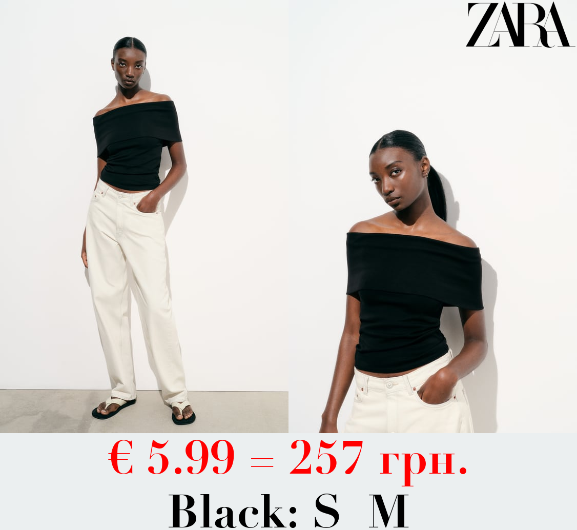 OFF-THE-SHOULDER TOP