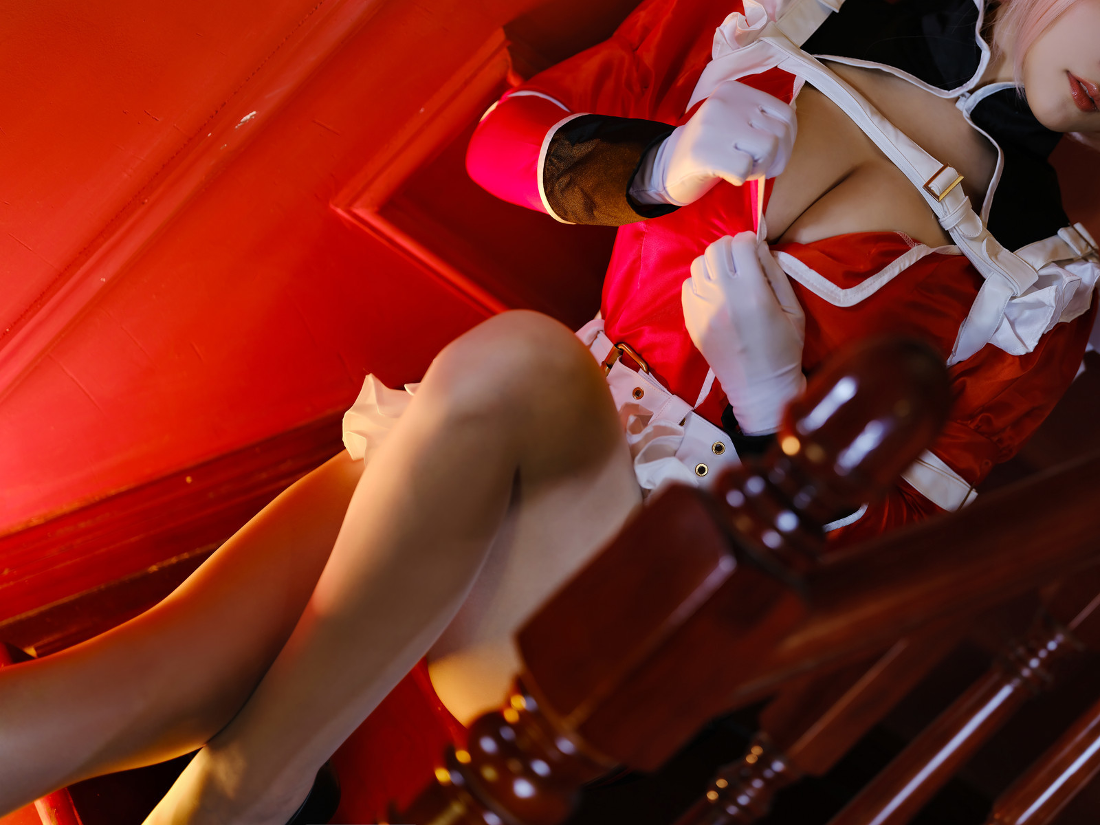 Cosplay 小仓千代w 南丁女仆 12