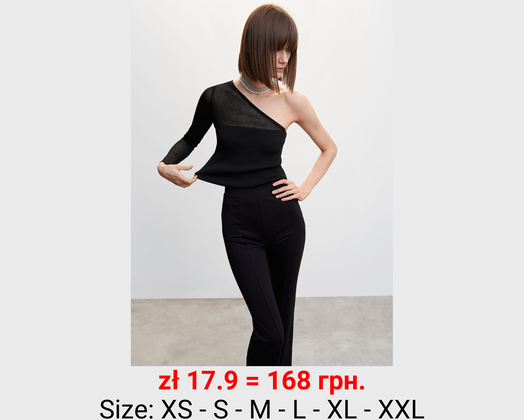 Top diseño asimétrico