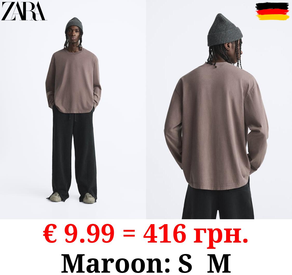 FADED LONG SLEEVE TOP