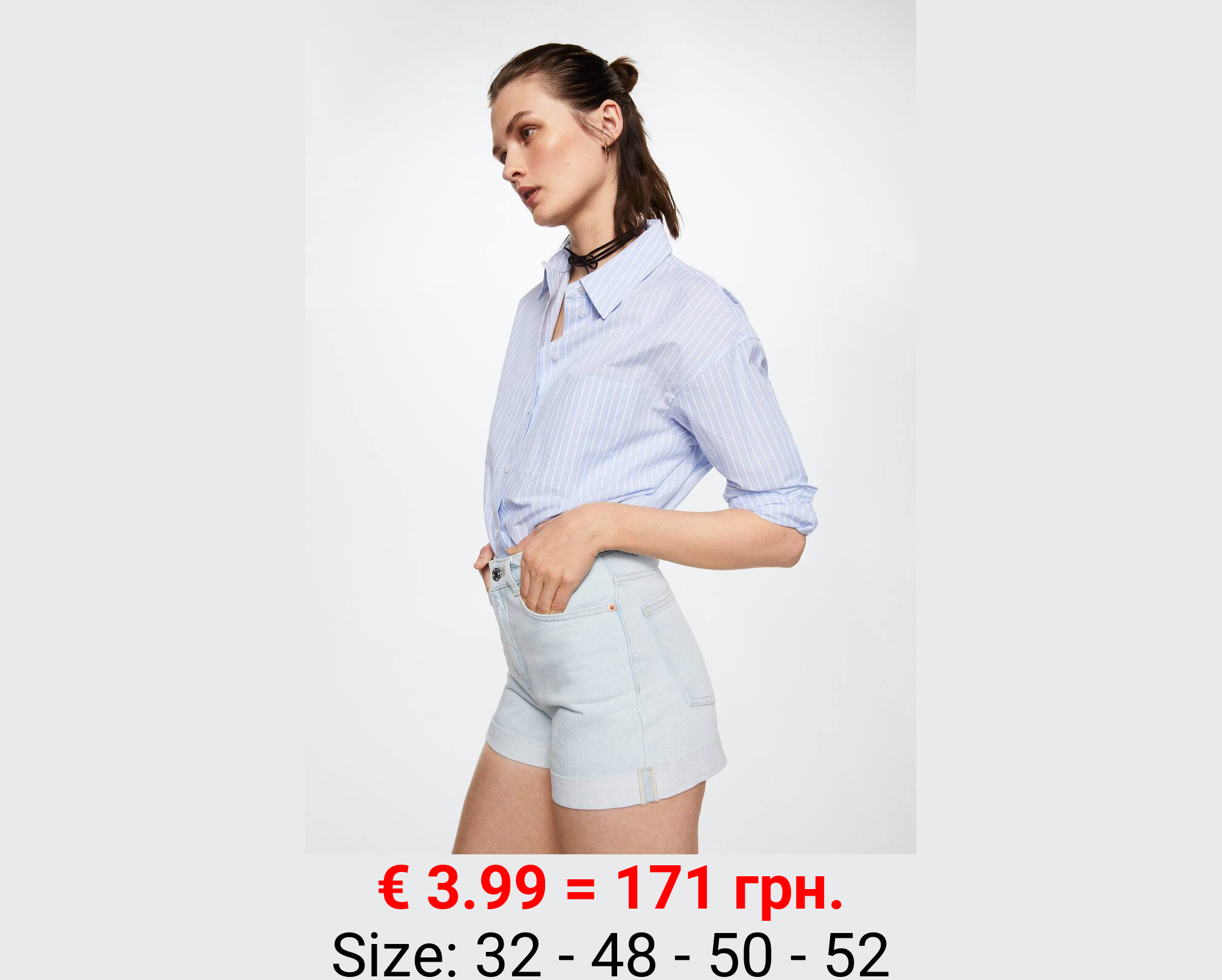 Short vaquero mom-fit