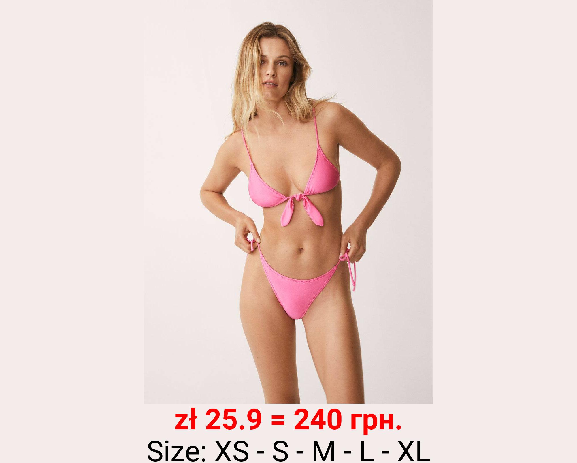 Braguita bikini lazo