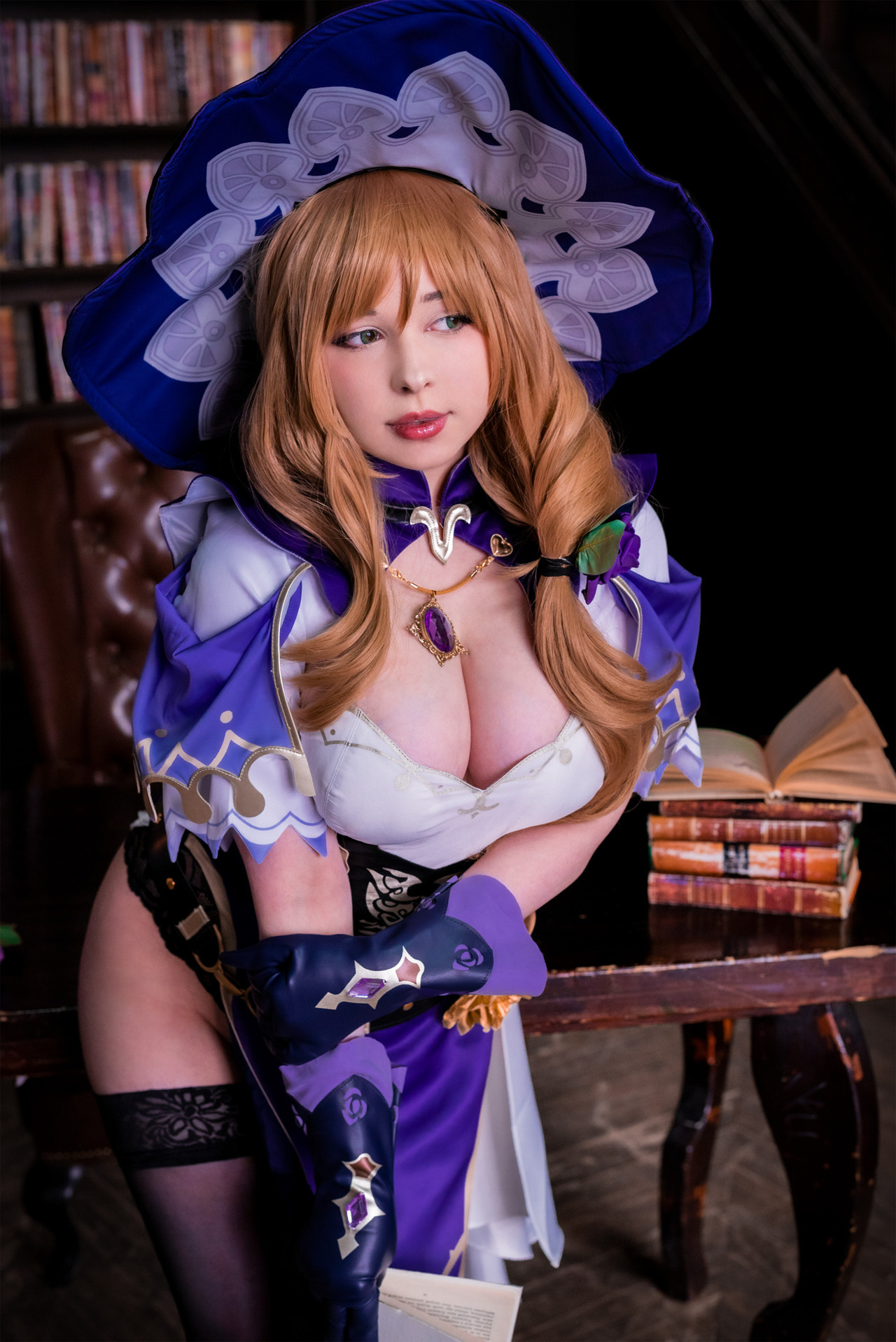 [Yoshinobi] Lisa Minci - Genshin Impact 5