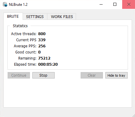 GitHub - amazond/NLBrute-1.2: Brute for RDP - NLBrute 1.2. Brutus Dedik ...