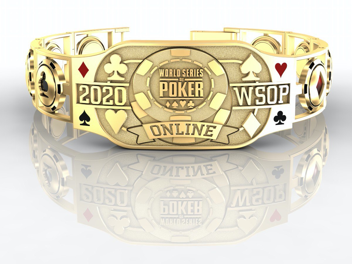 Браслет WSOP золото