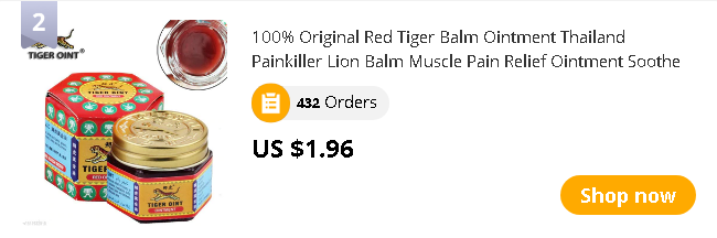  100% Original Red Tiger Balm