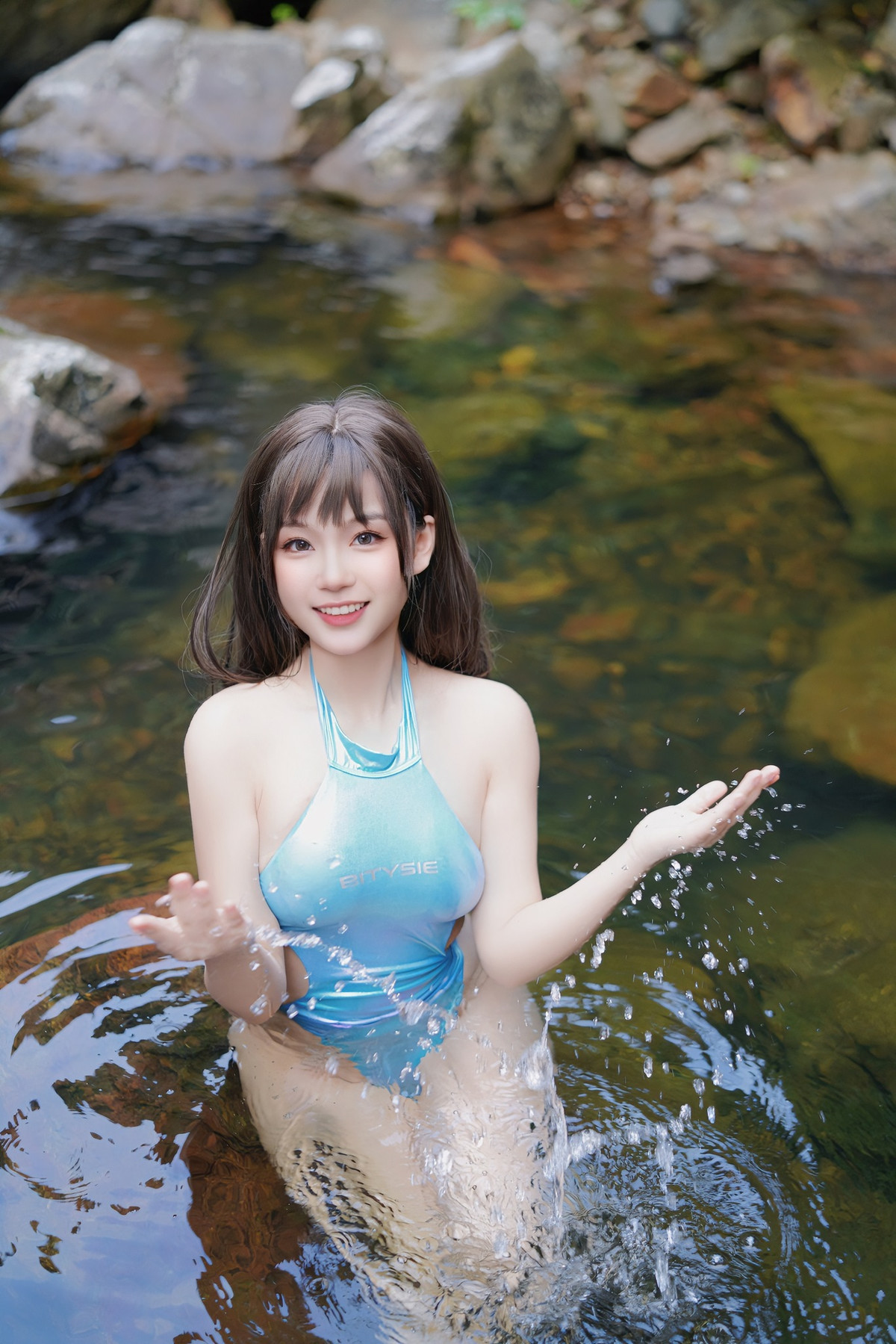Cosplay 七七娜娜子 竞泳 39