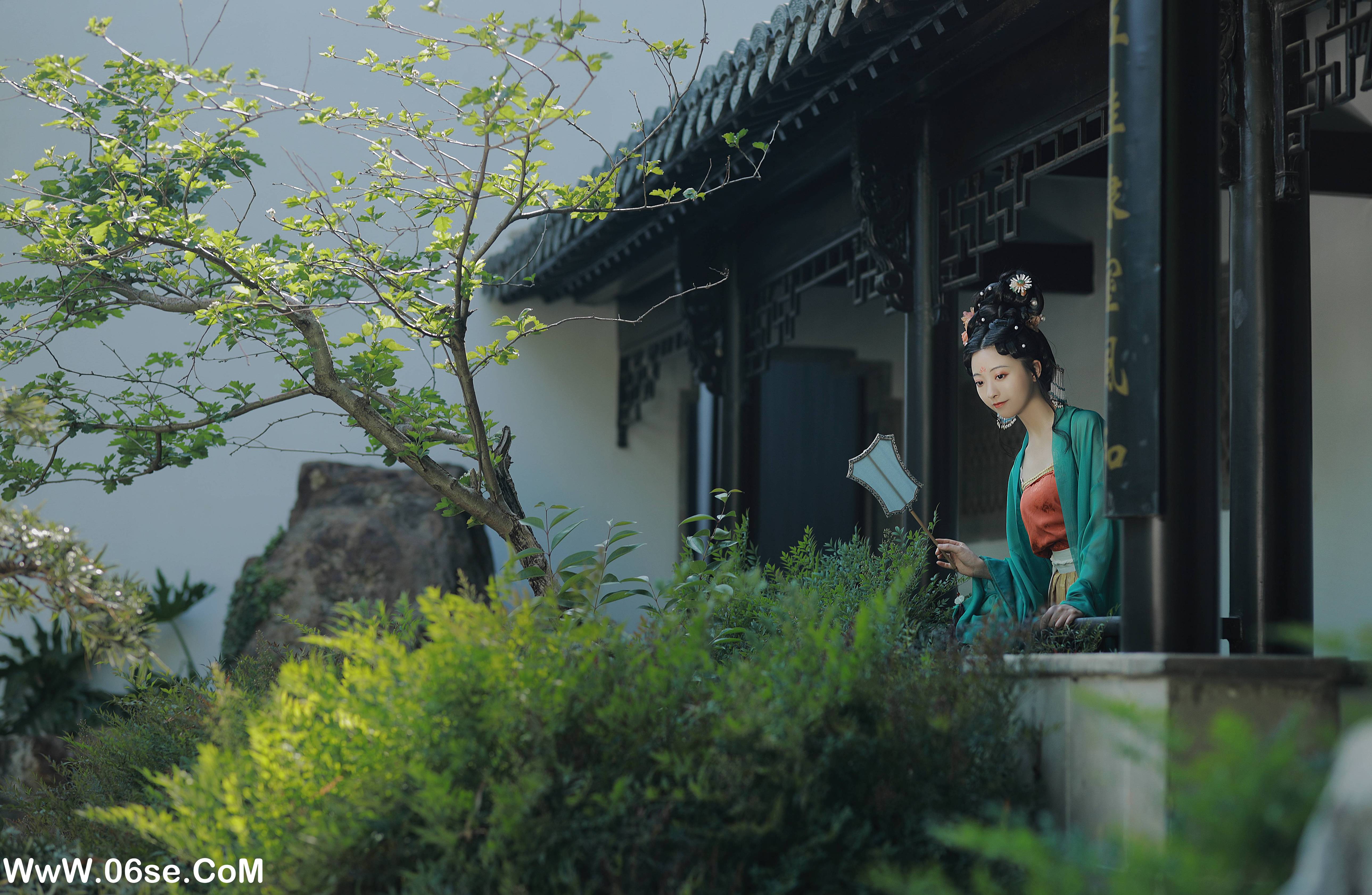 图片[16]-[YITUYU艺图语]2022.06.06 只此青绿 YunFleur[23P-440.43MB]-六色网
