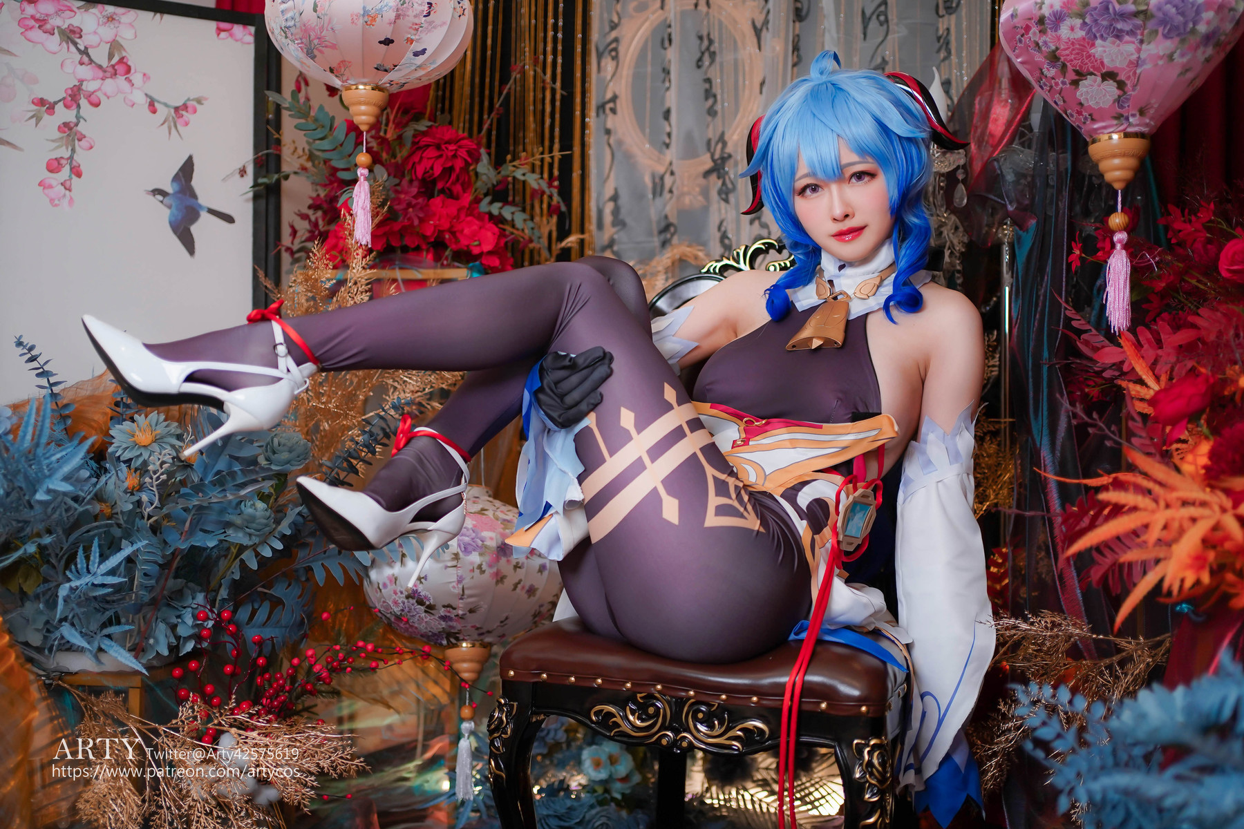 Arty亞緹 Cosplay 甘雨 Ganyu 9