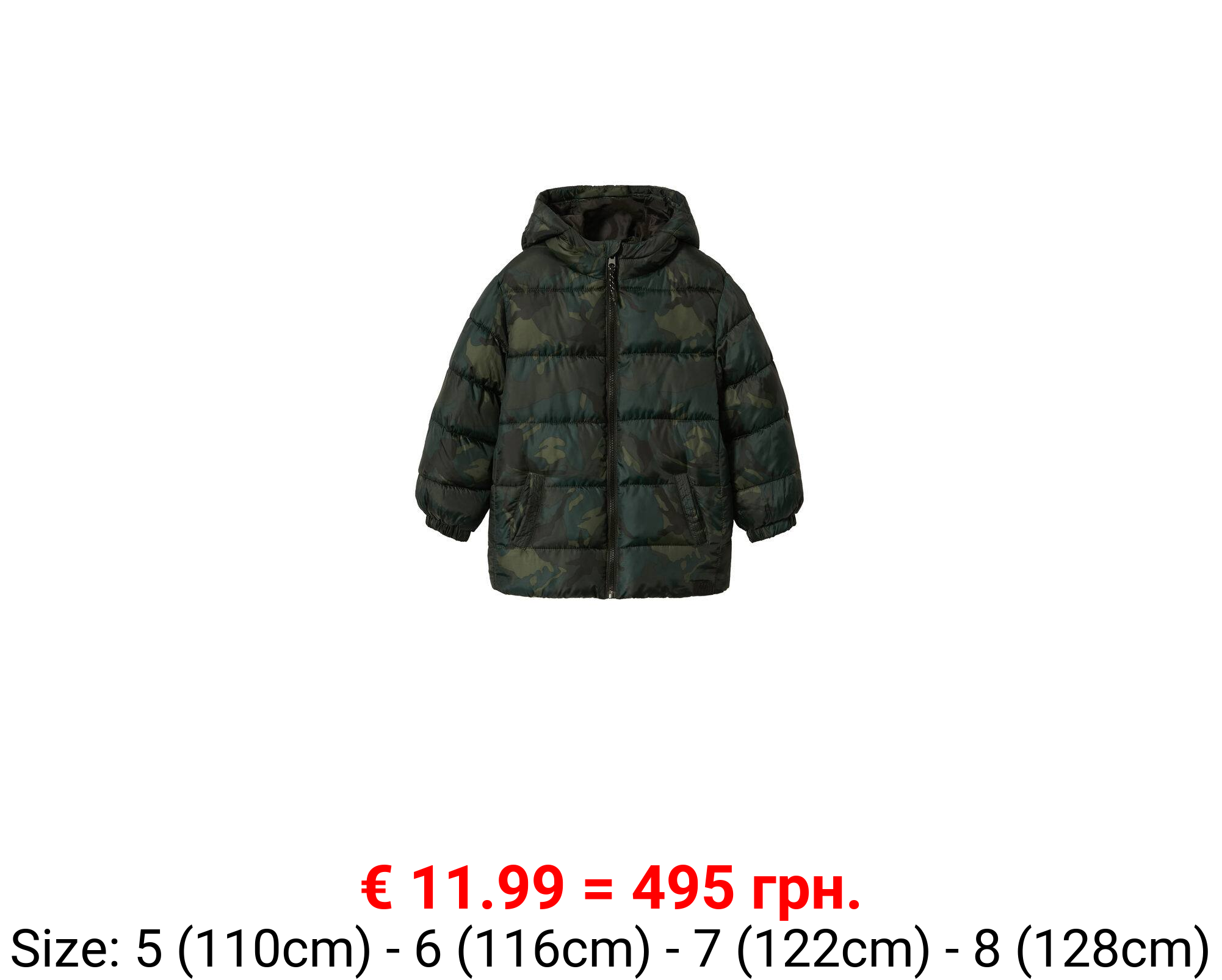 Anorak acolchado capucha