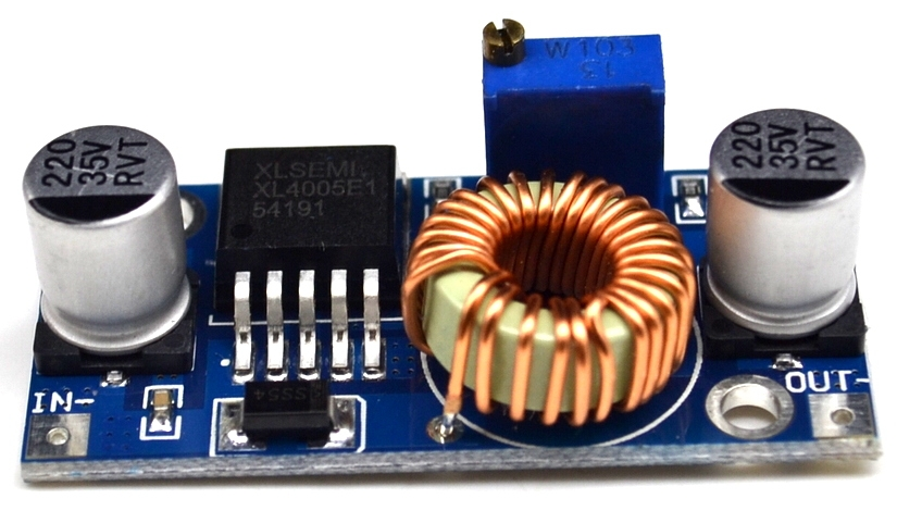 Импульсные понижающие преобразователи напряжения на микросхеме XL4005E1 ...