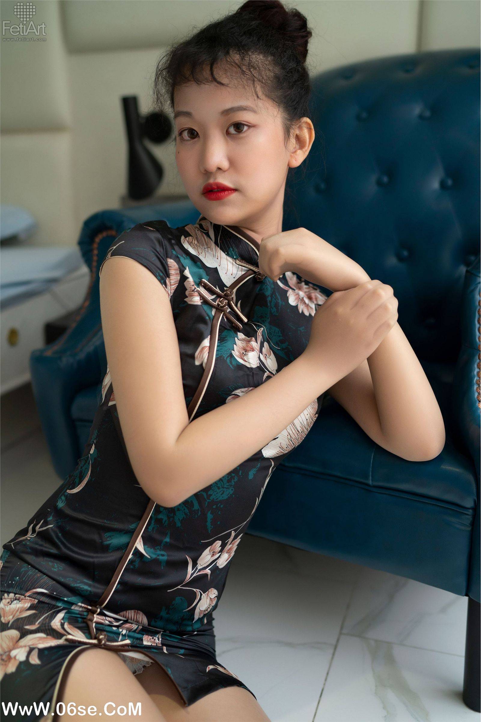 图片[7]-[FetiArt尚物集] NO.00062 Chinese Dressing Girl-六色网