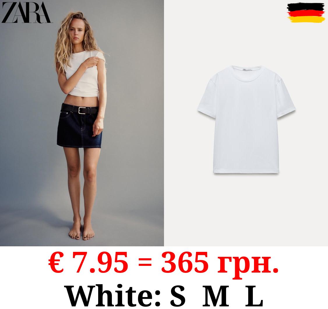 BASIC COTTON T-SHIRT