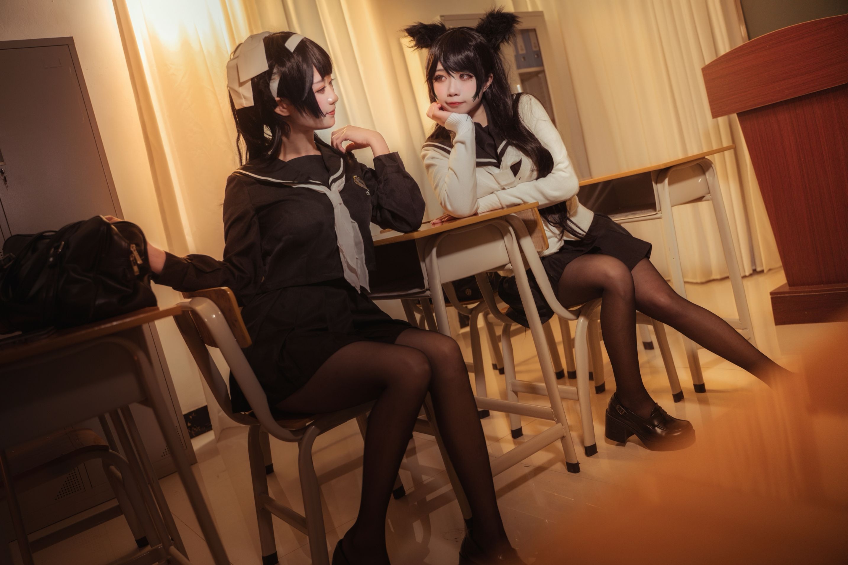 贞子蜜桃 碧蓝航线 爱宕高雄制服 [35P-354MB] 6