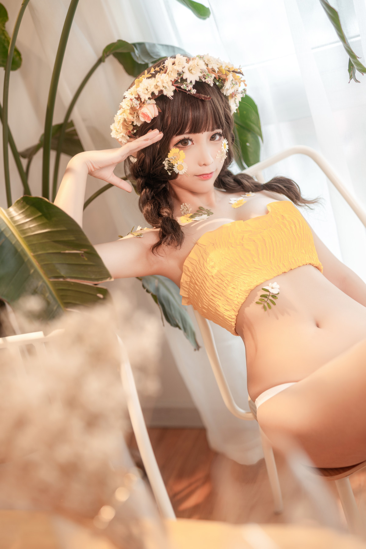 Cosplay 蠢沫沫Chunmomo 《尖耳国度》花精灵 28