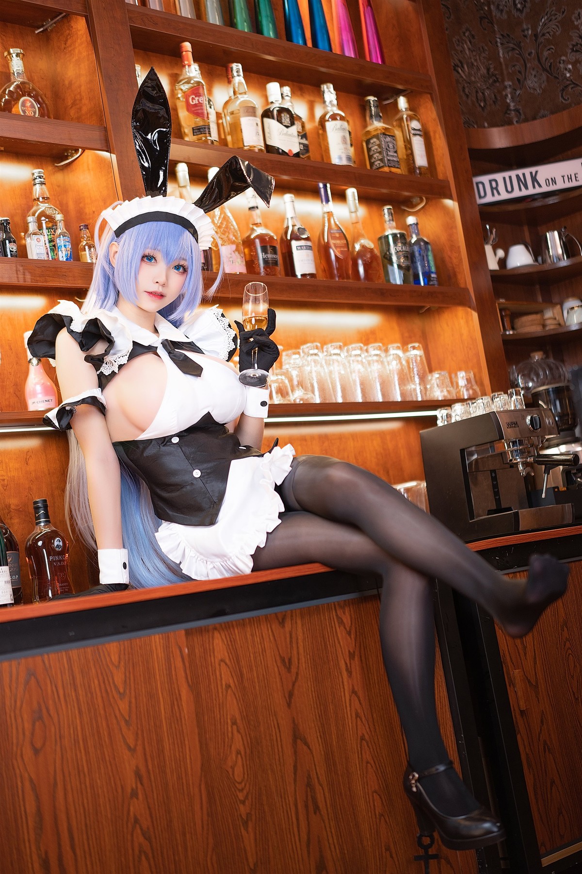 Cosplay 大大卷卷小卷 碧蓝航线 花园酒保 18