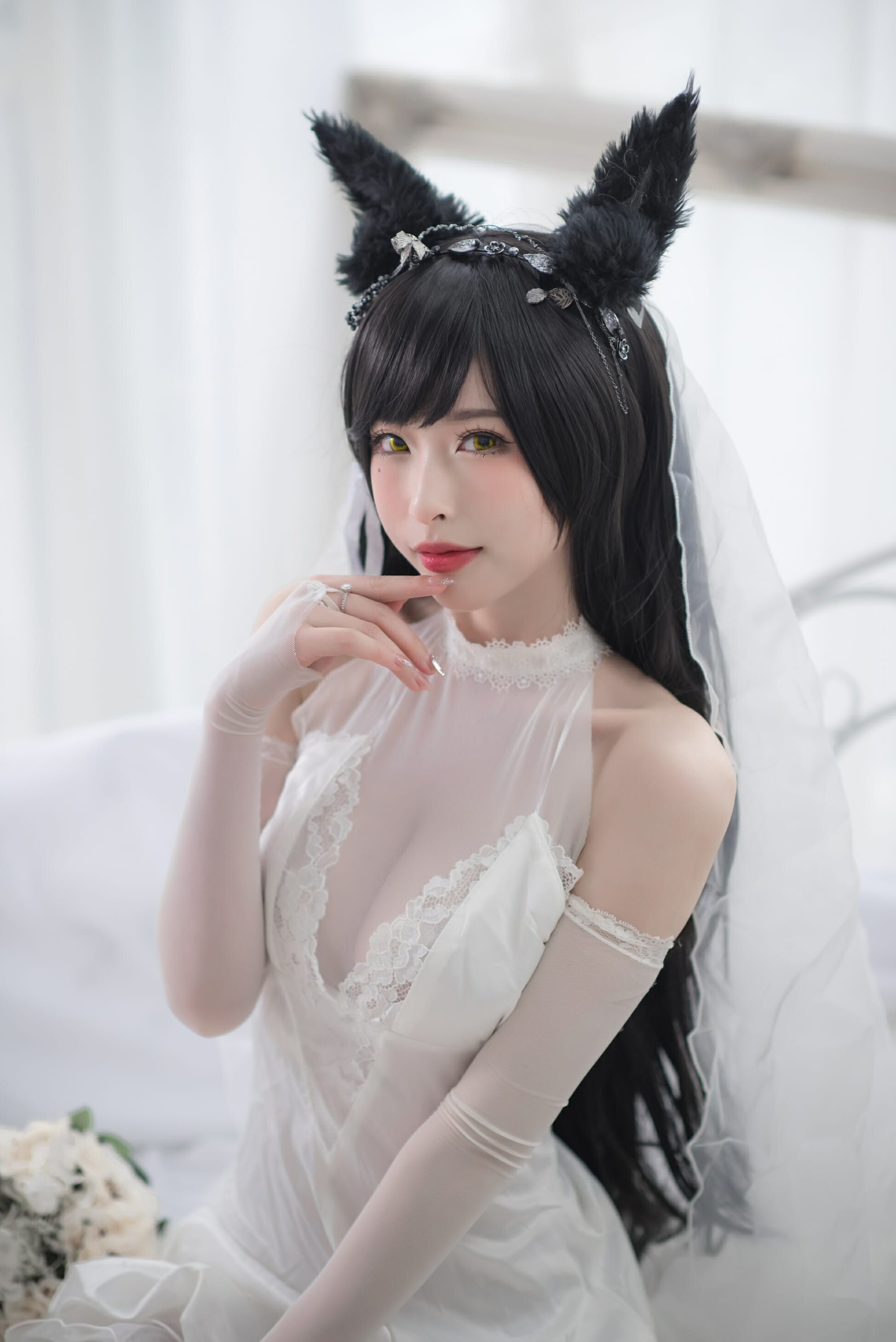 清水由乃-爱宕婚纱[49P1V] 6