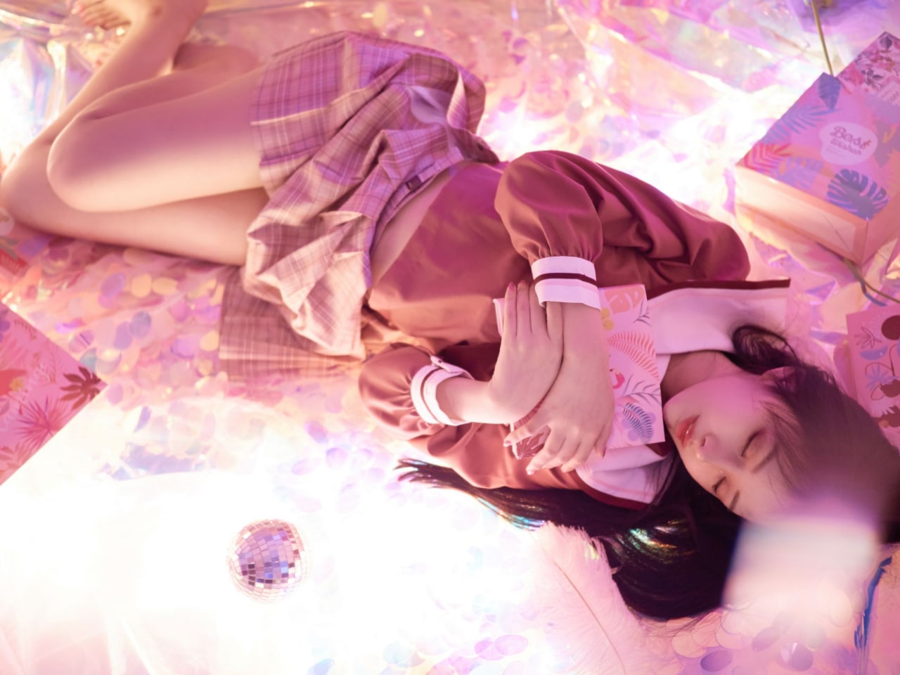 Shika小鹿鹿-内衣图包、尼禄礼服、日系写真、圣诞、万花旗袍[70P] 62