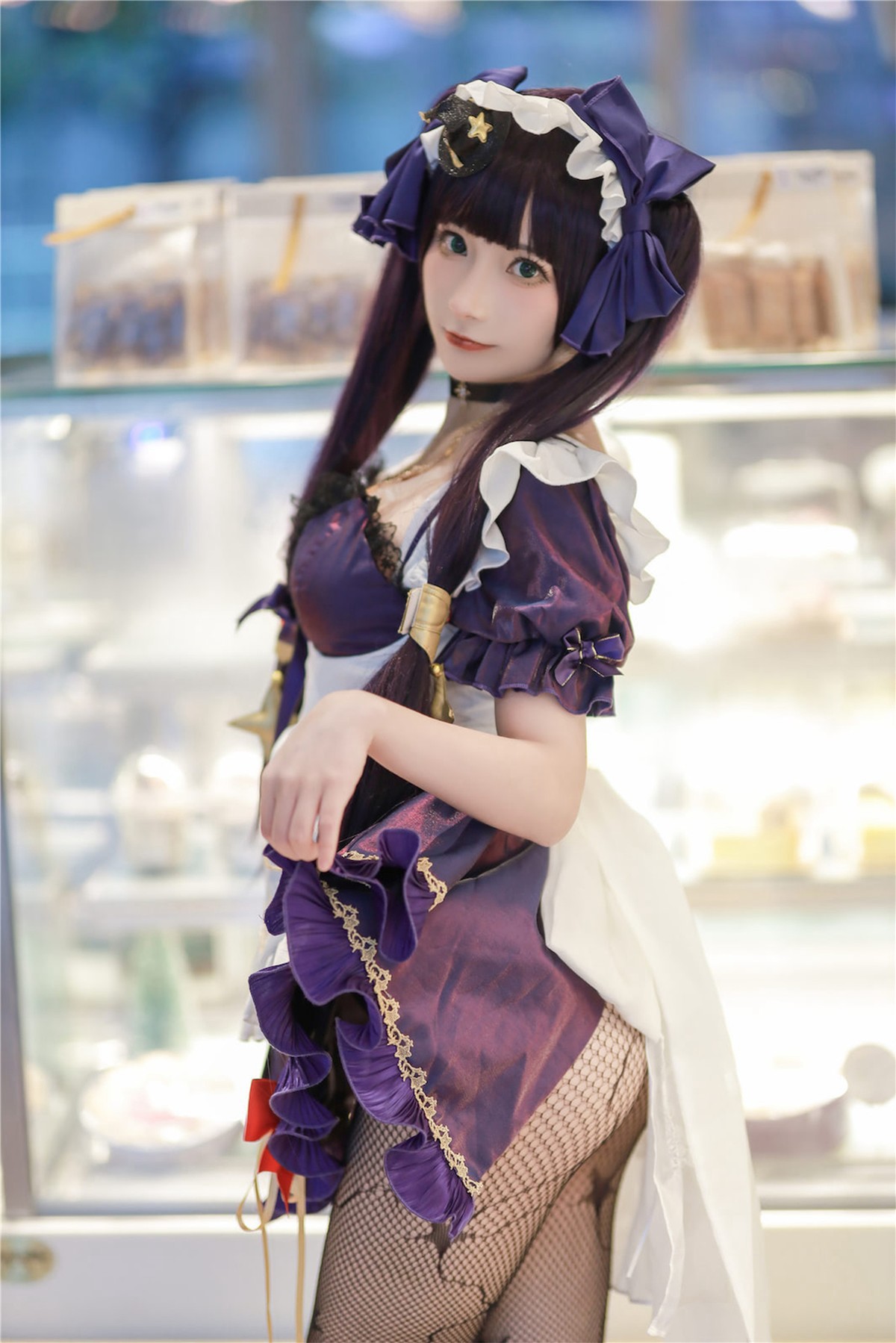 Cosplay 是三不是世 原神莫娜女仆 11