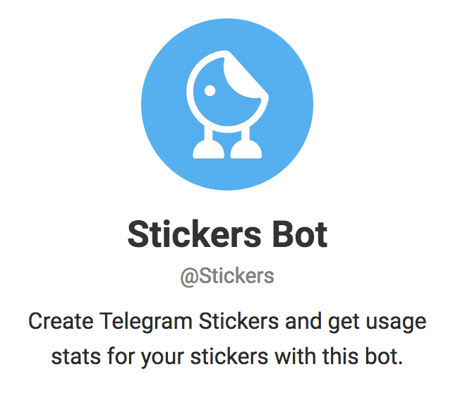 Стикер бот в телеграме