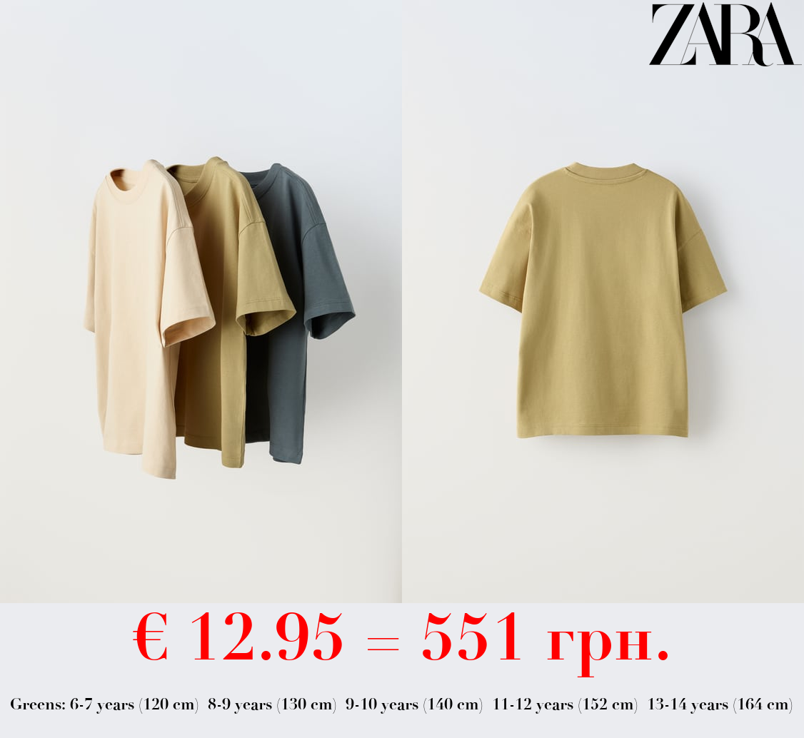 3-PACK OF PLAIN T-SHIRTS