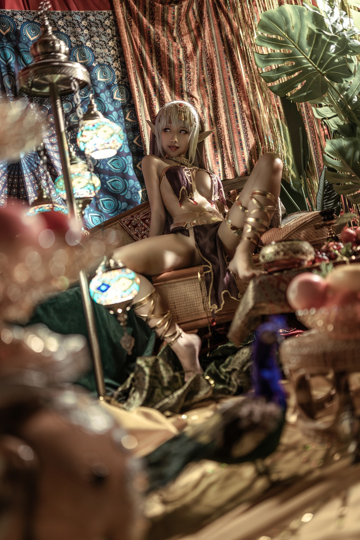 蠢沫沫 Cosplay 黑兽 黒獣 [クロイヌ] ～気高き聖女は白濁に染まる～ 31